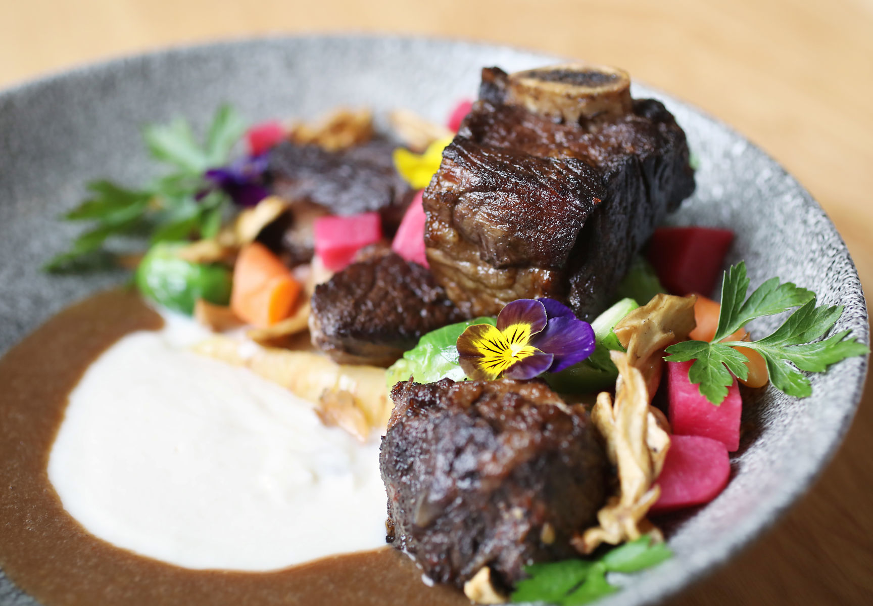 Cadre beef bourguignon